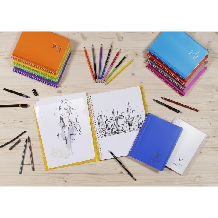 Cahier Dessin Croquis Reliure Int Grale Enveloppante Koverbook Cl