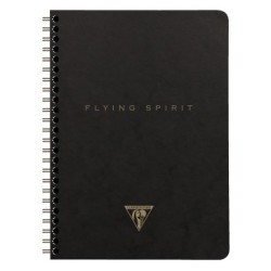 Flying Spirit - Carnet - Noir - 120 - Intégrale - 14,8 x 21 cm