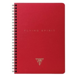 Flying Spirit - Carnet - Rouge - 120 - Intégrale - 14,8 x 21 cm