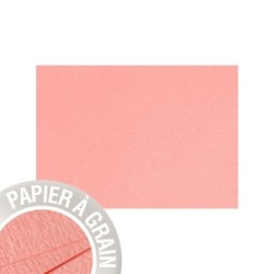 Carte simple Grain de Pollen 10,5x14,8cm - Poudre de corail - Poudre de corail