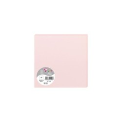 Carte simple Pollen 16x16cm - Rose - Rose - Papier lisse