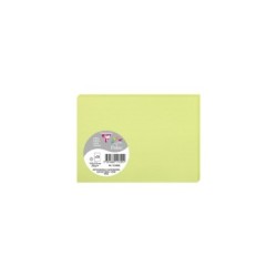 Carte simple Pollen 11x15,5cm - Vert bourgeon - Vert bourgeon - Papier lisse