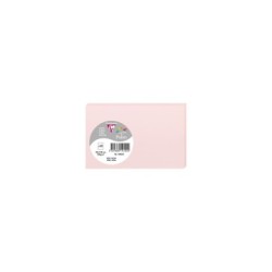 Carte simple Pollen 8,2x12,8cm - Rose - Rose - Papier lisse