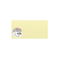 Carte simple Pollen 10,6x21,3cm - Canari - Canari - Papier lisse