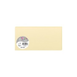 Carte simple Pollen 10,6x21,3cm - Chamois - Chamois - Papier lisse