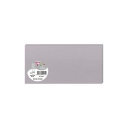 Carte simple Pollen 10,6x21,3cm - Gris koala - Gris koala - Papier lisse