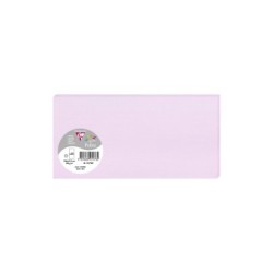 Carte simple Pollen 10,6x21,3cm - Lilas - Lilas - Papier lisse