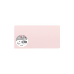 Carte simple Pollen 10,6x21,3cm - Rose - Rose - Papier lisse