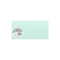 Carte simple Pollen 10,6x21,3cm - Vert jade - Vert jade - Papier lisse