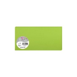 Carte simple Pollen 10,6x21,3cm - Vert menthe - Vert menthe - Papier lisse