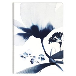 Inkebana - Carnet - 64 - Piqûre textile - 14,8 x 21 cm - Ligné