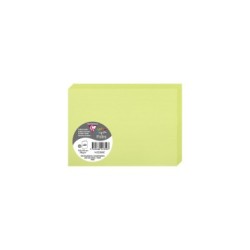 Carte pliée Pollen 11x15,5cm - Vert bourgeon - Vert bourgeon - Papier lisse