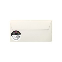 Enveloppe Pollen DL (11x22cm) - Gris perle - Gris perle - Papier lisse