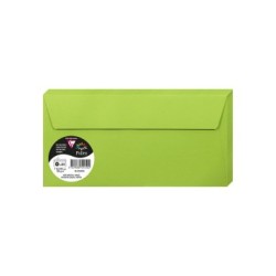 Enveloppe Pollen DL (11x22cm) - Vert menthe - Vert menthe - Papier lisse