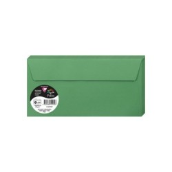 Enveloppe Pollen DL (11x22cm) - Vert sapin - Vert sapin - Papier lisse