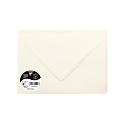 Enveloppe Pollen C5 (16,2x22,9cm) - Blanc naturel - Blanc naturel - Papier lisse