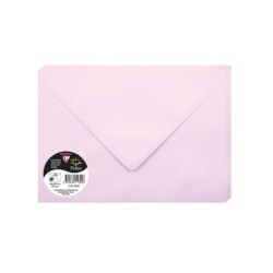 Enveloppe Pollen C5 (16,2x22,9cm) - Rose dragée - Rose dragée - Papier lisse
