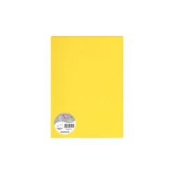 Feuille Pollen 120g - Jaune soleil - Jaune soleil - Papier lisse