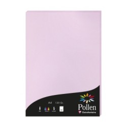 Feuille Pollen 120g - Lilas - Lilas - Papier lisse