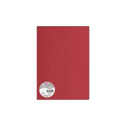 Feuille Pollen 120g - Rouge groseille - Rouge groseille - Papier lisse