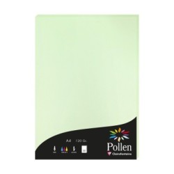 Feuille Pollen 120g - Vert - Vert - Papier lisse