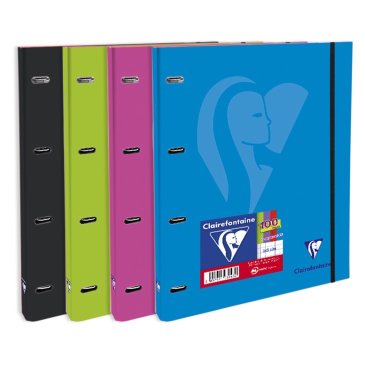 Cahier-classeur rigide Mimesys