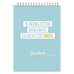 Jemedisais - Carnet - 160 - Intégrale en-tête - 14,8 x 21 cm - Ligné