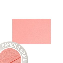 Carte simple 8,2x12,8cm - Poudre de corail - Poudre de corail