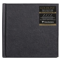 Carnet papier dessin cousu Goldline 140g