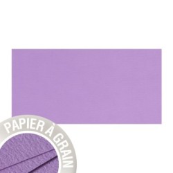 Carte simple Grain de Pollen 10,5x21cm - Violette - Violette