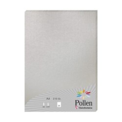 Feuille Pollen 210g - Argent - Argent - Papier irisé