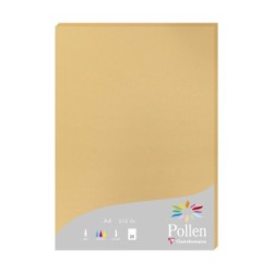 Feuille Pollen 210g - Caramel - Caramel - Papier lisse