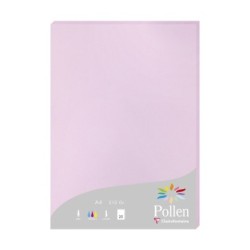 Feuille Pollen 210g - Lilas - Lilas - Papier lisse