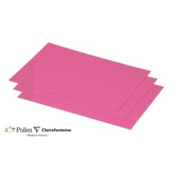 Carte simple 15,8x22,2cm - Rose fuchsia - Rose fuchsia