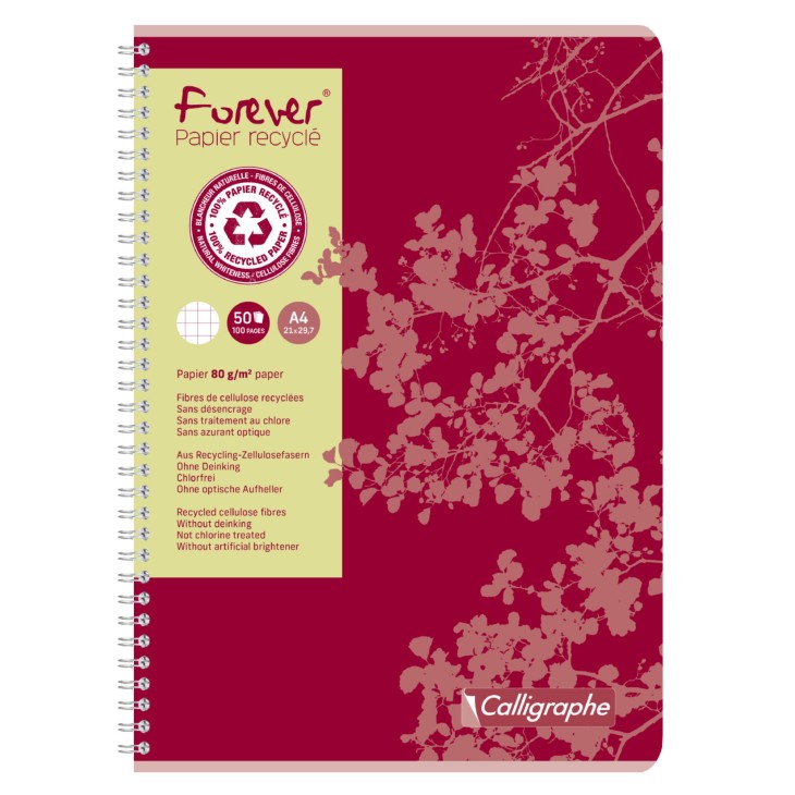 Cahier reliure intégrale FOREVER