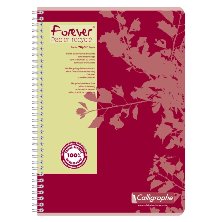 Cahier reliure intégrale FOREVER