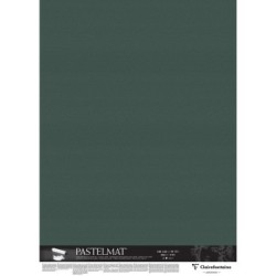 Carte pour pastel Pastelmat 360g - Vert foncé - 100 x 140 cm