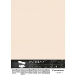 Carte pour pastel Pastelmat 360g - Beige - 50 x 70 cm