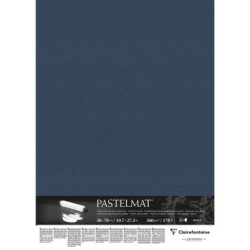 Carte pour pastel Pastelmat 360g - Bleu foncé - 50 x 70 cm