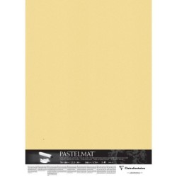 Carte pour pastel Pastelmat 360g - Bouton d'or - 70 x 100 cm