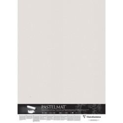 Carte pour pastel Pastelmat 360g - Gris clair - 70 x 100 cm