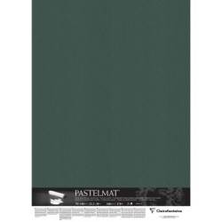 Carte pour pastel Pastelmat 360g - Vert foncé - 70 x 100 cm