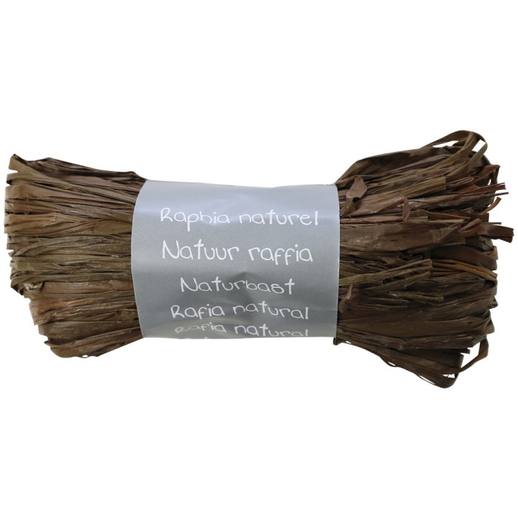 Pelote raphia naturel 50g