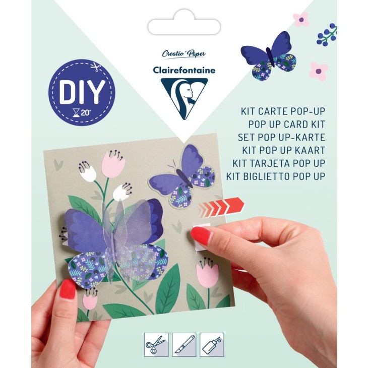 Kit carte pop-up