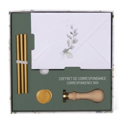 Coffret de correspondance Pollen - Vert - Vert