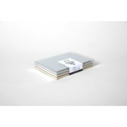 Coffret Pollen par 20. Format: 11 x 15,5 cm + 11,4 x 16,2 cm - 15 x 15,5 cm+11,4 x 16,2 cm