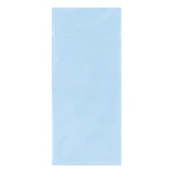 Soie, sachet 6 feuilles 50x70 cm - Bleu ciel