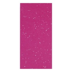 Soie, sachet 6 feuilles 50x70 cm - Rouge - Foil