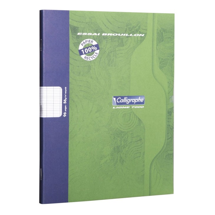 Cahier de brouillon piqué 7000