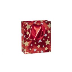 Petit sac cadeau Premium 12x4,5x13,5cm - Premium Santa